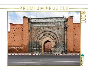 CALVENDO Puzzle Stadttor Marrakesch 1000 Teile Puzzle quer 1000 Pieces 64 x 48 cm from Hermann Koch