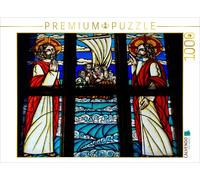 CALVENDO Puzzle Stained-glass windows in Kaliningrad Cathedral | 1000 pieces, fi