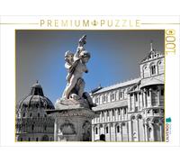 CALVENDO Puzzle Statue auf dem "Platz der der Wunder" mit Baptisterium 1000 Teil