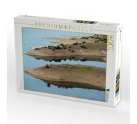CALVENDO Puzzle Stausee Hansali 1000 Teile Puzzle quer 1000 Pieces 64 x 48 cm from Hermann Koch