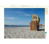 CALVENDO Puzzle Strandkorb - Impression 1000 Teile Puzzle quer 1000 Pieces 64 x 48 cm from Tanja Riedel