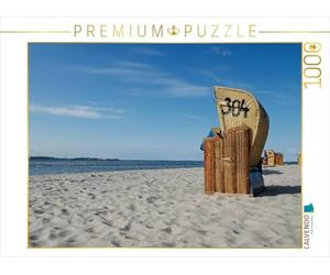 CALVENDO Puzzle Strandkorb - Impression 1000 Teile Puzzle quer 1000 Pieces 64 x 48 cm from Tanja Riedel