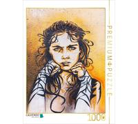 CALVENDO Puzzle Street art in Paris, France | 1000 pieces, finished size 25.2 ×