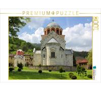 CALVENDO Puzzle Studenica Monastery | 1000 pieces, finished size 25.2 × 18.9 in