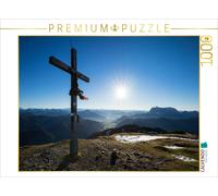 CALVENDO Puzzle Croix du Sommet dans Le Coucher de Soleil 1000 Pieces 64 x 48 cm from Andreas Vonzin