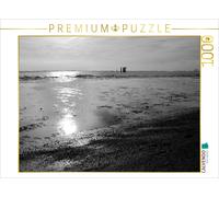 CALVENDO Puzzle Sunbeams in the Wadden Sea | 1000 pieces, finished size 25.2 × 1