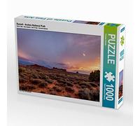 CALVENDO Puzzle Sunset - Arches National Park 1000 Teile Puzzle quer 1000 Pieces 64 x 48 cm from TomKli