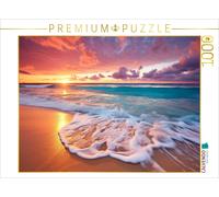 CALVENDO Puzzle Sunset in paradise | 1000 pieces, finished size 25.2 × 18.9 in (