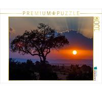 CALVENDO Puzzle Sunset in the Masai Mara in Kenya | 1000 pieces, finished size 2