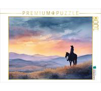 CALVENDO Puzzle Sunset in the west | 1000 pieces, finished size 25.2 × 18.9 in (