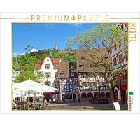 CALVENDO Puzzle sur la Place du marché inférieur / Löwenapotheke / Ancien hôtel de Ville de Weinhgeim an der Bergstraße 1000 Pieces 64 x 48 cm from Ilona Andersen