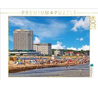 CALVENDO Puzzle sur la Plage de Warnemünder | Taille de la Photo pour des Heures heureuses