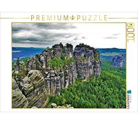 CALVENDO Puzzle sur Le Schrammsteinen 1000 Pieces 64 x 48 cm from Andrea Janke