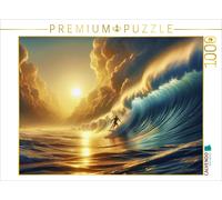 CALVENDO Puzzle Surfen ist eine Lebenseinstellung. | 1000 Teile Lege-Größe 64 ×
