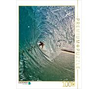 CALVENDO Puzzle Surfer sur la Vague Parfaite 1000 Pieces 48 x 64 cm from Peter Roder