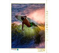 CALVENDO Puzzle Surfer sur la Vague Parfaite 1000 Pieces 48 x 64 cm from Peter Roder