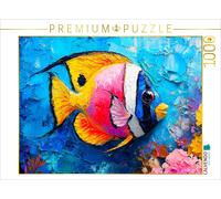 CALVENDO Puzzle Surgeonfish on the reef | 1000 pieces, finished size 25.2 × 18.9