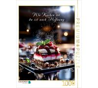 CALVENDO Puzzle Sweet cake temptation | 1000 pieces, finished size 25.2 × 18.9 i