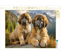 CALVENDO Puzzle Sweet Leonberger puppies | 1000 pieces, finished size 25.2 × 18.