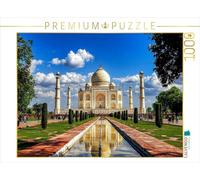 CALVENDO Puzzle Taj Mahal Inde | 1000 pièces de Taille de la Pose 64 x 48 cm Puzzle Photo pour des Heures heureuses