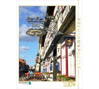 CALVENDO Puzzle Tangermünde, "Zur Post" Restaurant | 1000 pieces, finished size