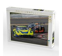 CALVENDO Puzzle Team Joos by RACEmotion, Huber Racing/Porsche 911 GT3 R | 1000 pièces - Dimensions à Plat : 64 x 48 cm - Puzzle Photo pour des Heures de Bonheur