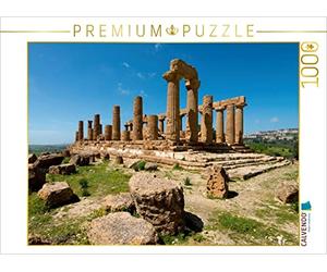 CALVENDO Puzzle Temple d'Héra dans la vallée des Temples près d'Agrigente 1000 Pieces 64 x 48 cm from Olaf Bruhn