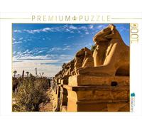 CALVENDO Puzzle Temple Karnak Louxor | 1000 pièces Taille de la Pose 64 x 48 cm Puzzle Photo pour des Heures heureuses