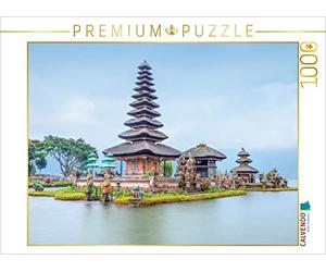 CALVENDO Puzzle Temple Ulun Danu 1000 Pieces 64 x 48 cm from Joana Kruse