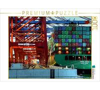 CALVENDO Puzzle Terminal Waltershof 1000 Pieces 64 x 48 cm from Joachim Hasche