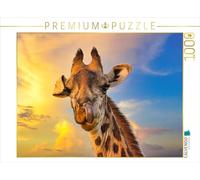 CALVENDO Puzzle Tête de Girafe 1000 Pieces 64 x 48 cm from Heinz-Peter Schwerin