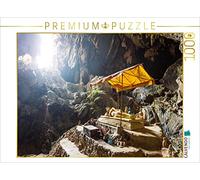 CALVENDO Puzzle Tham PHU Kham - Vang Vieng - Laos - 1000 pièces - Taille de la Pose 64 x 48 cm - Photo Puzzle Image par Matteo Colombo