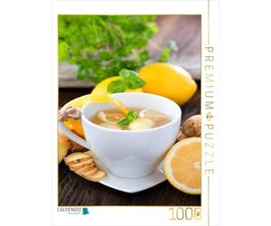 CALVENDO Puzzle Thé au Gingembre et au Citron 1000 Pieces 48 x 64 cm from Christina Lesjak