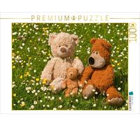 CALVENDO Puzzle La Famille Ourson dans Les Marguerites. 1000 Pieces 64 x 48 cm from Meike Bölts