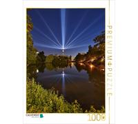 CALVENDO Puzzle The Blue Hour at Schwanenspiegel for the Grand Départ | 1000 pie
