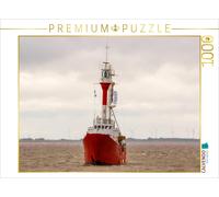 CALVENDO Puzzle The Borkum Riff lightship on the Dollart | 1000 pieces, finished