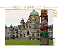 CALVENDO Puzzle The British Columbia Parliament Building, Victoria BC 1000 pièces Taille de la Pose 64 x 48 cm Photo Puzzle Image par Dieter Wilczek