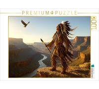 CALVENDO Puzzle The call of the eagle - Native American spirituality | 1000 piec