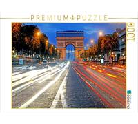 CALVENDO Puzzle Les Champs-Élysées, Paris 1000 pièces Taille de la Lege 64 x 48 cm Photo Puzzle Image de Patrice Thebault