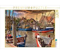 CALVENDO Puzzle Magnifique atmosphère Portuaire à Neuharlingersiel 1000 Pieces 64 x 48 cm from Peter Roder