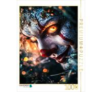 CALVENDO Puzzle The clown only came at night when the children's room was dark |