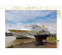 CALVENDO Puzzle Un Bateau de croisière à l'ancre 1000 Pieces 64 x 48 cm from ropo13