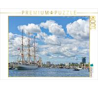 CALVENDO Puzzle The "Dar Młodzieży", a sail training ship for prospective mercha