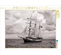 CALVENDO Puzzle The Dutch three-masted ship "Atlantis" on the Baltic Sea off War