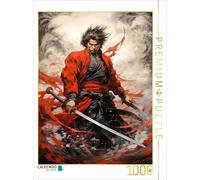 CALVENDO Puzzle Le Samouraï Intrépide | 1000 pièces de Taille de la Pose 48 x 64 cm Puzzle Photo pour des Heures heureuses