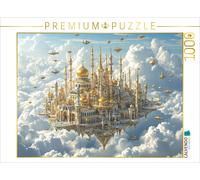 CALVENDO Puzzle The golden city in the sky | 1000 pieces, finished size 25.2 × 1