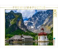 CALVENDO Puzzle Halbinsel Hirschau mit St. Bartholomä 1000 Teile Puzzle quer 1000 Pieces 64 x 48 cm from Dieter Wilczek