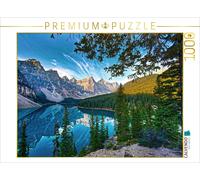 CALVENDO Puzzle The impressive panorama over Moraine Lake shows all the beauty o
