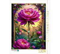 CALVENDO Puzzle La Magie de la Pivoine | 1000 pièces de Taille de la Pose 48 x 64 cm Puzzle Photo pour des Heures heureuses
