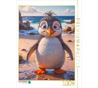 CALVENDO Puzzle The penguin from New Zealand | 1000 pieces, finished size 25.2 ×